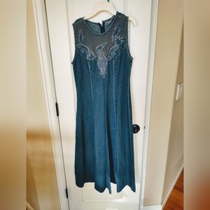 Vintage Denim Dress Size 10